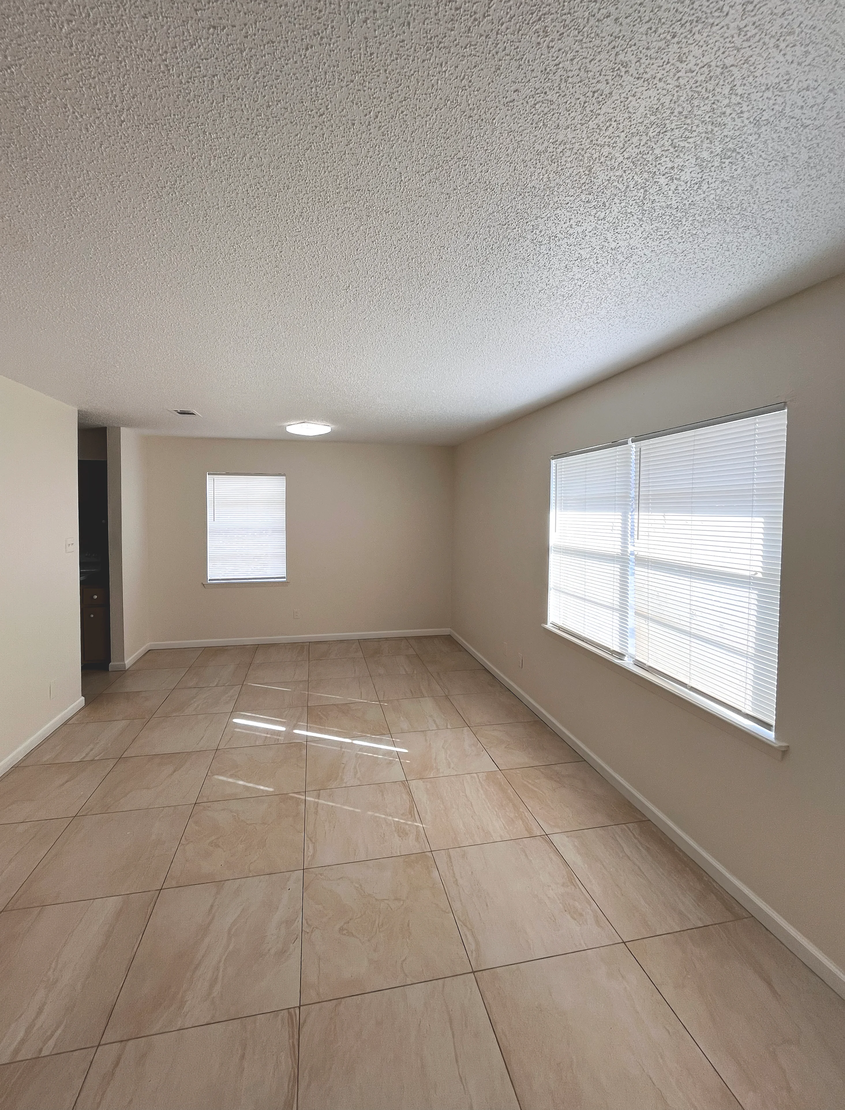 Bright apartment living room